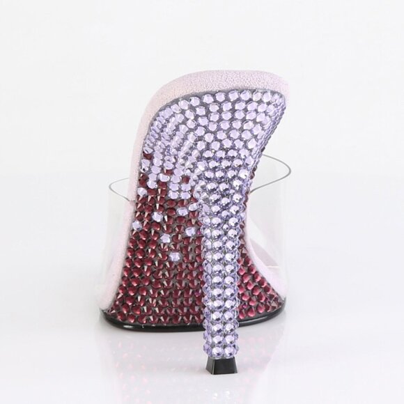 Rhinestone Clear High Heel Shoes - Picture 3 of 8